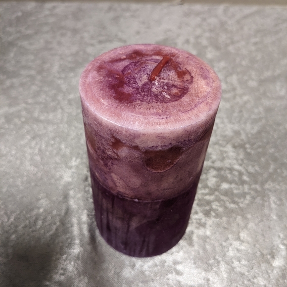 PartyLite Berry Blast Pillar Candle- 5" Retired M35665 - Picture 4 of 7